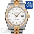 ロレックス デイトジャスト 116243G 10P ベゼルダイヤ ホワイト　ROLEX　DATE J ...