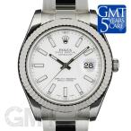 ロレックス デイトジャスト II 116334 ホワイト ROLEX 【新品】【メンズ】 【腕時計】 ...