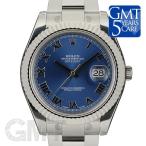 ロレックス デイトジャスト II 116334 ブルー ローマ ROLEX 【新品】【メンズ】 【腕 ...