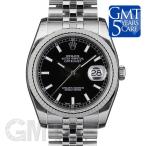 ロレックス デイトジャスト 116234 ブラック ROLEX 【新品】【メンズ】 【腕時計】 【送 ...