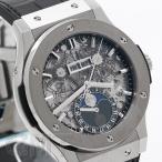 ウブロ アエロ・フュージョン ムーンフェイズ チタニウム 45mm 517.NX.0170.LR  HUBLOT 新品メンズ 腕時計