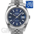 ロレックス デイトジャスト 41 126300 ブルー ジュビリーブレス ROLEX 新品 メンズ  腕時計  送料無料  年中無休