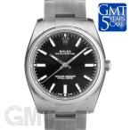 ロレックス オイスターパーペチュアル  114200 ブラック ROLEX 新品 メンズ  腕時計  ...