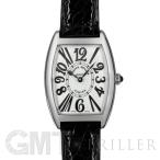 フランクミュラー　トノーカーベックス　1752QZ REL V-R  アンサンブル シルバー ブラックレザー FRANCK MULLER 新品レディース 腕時計 送料無料