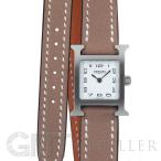 エルメス Hウォッチ ミニ ドゥブルトゥール HH1.110.131/SW181 革 エトゥープ HERMES 【新品】【レディース】 【腕時計】 【送料無料】 【年中無休】