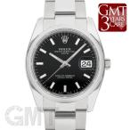 ロレックス オイスターパーペチュアル&デイト 115200 ブラック ROLEX 【中古】【 ...