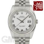 ロレックス デイトジャスト 116234 ホワイト ローマ ROLEX 【中古】【メンズ】 【腕時計 ...