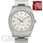 ロレックス エアキング 114200 シルバー 369 ピンクバー ROLEX 【中古】【ユニセック ...