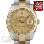 ロレックス デイトジャスト 41 126333 シャンパン オイスターブレス ROLEX 【中古】【メンズ】 【腕時計】 【送料無料】 【年中無休】