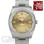ロレックス オイスターパーペチュアル 114200 シャンパン ROLEX 【中古】【メンズ】 【腕 ...