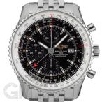 ブライトリング ナビタイマー ワールド A242B26NP ブラック BREITLING 【中古】【 ...