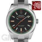 ロレックス ミルガウス 116400GV ブラック ROLEX 中古メンズ 腕時計 送料無料 年中無 ...