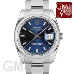 ロレックス オイスターパーペチュアル&デイト 115200 ブルー ROLEX 【中古】【メ ...