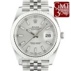 ロレックス デイトジャスト 41 126334 シルバー ジュビリーブレスレット ROLEX 中古メンズ 腕時計 送料無料 年中無休