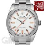 ロレックス ミルガウス 116400 ホワイト ROLEX 【中古】【メンズ】 【腕時計】 【送料無 ...