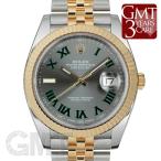 ロレックス デイトジャスト41 126333 グレー グリーンローマ ジュビリーブレス ROLEX 【中古】【メンズ】 【腕時計】 【送料無料】 【年中無休】