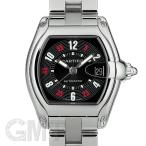 カルティエ ロードスター LM W62002V3 ブラックアラビア CARTIER 【中古】【メンズ ...