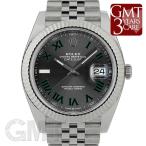 ロレックス デイトジャスト41 126334 グレー/グリーン ローマ ROLEX 【中古】【メンズ】 【腕時計】 【送料無料】 【年中無休】