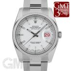 ロレックス デイトジャスト 116234 ホワイト オイスターブレス ROLEX 【中古】【メンズ】 ...