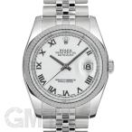 ロレックス デイトジャスト 116234 ホワイト ローマ ROLEX 【中古】【メンズ】 【腕時計 ...