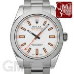 ロレックス ミルガウス 116400 ホワイト ROLEX 【中古】【メンズ】 【腕時計】 【送料無 ...