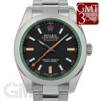 ロレックス ミルガウス 116400GV ブラック ROLEX 【中古】【メンズ】 【腕時計】 【送料無料】 【年中無休】