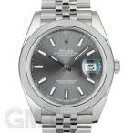 ロレックス デイトジャスト41 126300 ダークロジウム  ROLEX 【中古】【メンズ】 【腕時計】 【送料無料】 【年中無休】
