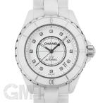 シャネル J12 H1629 ホワイトセラミック 12Pダイヤ 38mm CHANEL 【中古】【メ ...