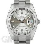 ロレックス デイトジャスト 41 シルバー 126300 ROLEX 【中古】【メンズ】 【腕時計】 【送料無料】 【年中無休】