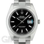 ロレックス デイトジャスト 41 126300 ブラック オイスターブレス ROLEX 【中古】【メンズ】 【腕時計】 【送料無料】 【年中無休】