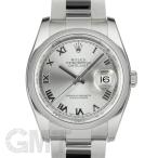 ロレックス デイトジャスト 116200 グレー ローマ ROLEX 【中古】【メンズ】 【腕時計】 ...