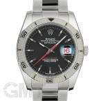 ロレックス ターノグラフ 116264 ブラック オイスターブレスレット ランダムシリアル ROLE ...