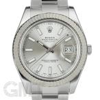ロレックス デイトジャストII 116334 シルバー ランダムシリアル ROLEX 【中古】【メン ...