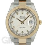 ロレックス デイトジャスト II 116333G アイボリー ランダムシリアル ROLEX 【中古】 ...