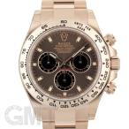 未使用/保護シールなしロレックス デイトナ 116505 ブラウン/ブラック ROLEX 未使用品メ ...