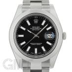 ロレックス デイトジャストII 116300 ブラック ROLEX 中古メンズ 腕時計 送料無料 年中無休