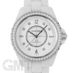 シャネル J12 H3111 ホワイトセラミック ベゼルダイヤ 8Pダイヤインデックス CHANEL 中古メンズ 腕時計 送料無料 年中無休