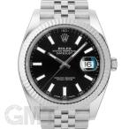 ロレックス デイトジャスト 41 126334 ブラック ジュビリーブレスレット ランダムシリアル ROLEX 中古メンズ 腕時計 送料無料 年中無休