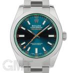 【未使用品／シールなし】ロレックス ミルガウス 116400GV Zブルー ROLEX 未使用品メンズ 腕時計 送料無料