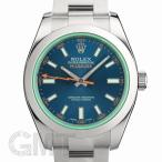 ロレックス ミルガウス 116400GV Zブルー ランダムシリアル ROLEX 中古メンズ 腕時計 送料無料