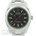 ロレックス ミルガウス 116400GV ブラック V品番 ROLEX 中古メンズ 腕時計 送料無料