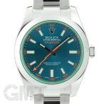 ロレックス ミルガウス 116400GV Zブルー ランダムシリアル ROLEX 中古メンズ 腕時計 送料無料