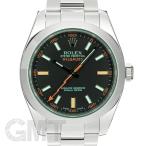 ロレックス ミルガウス 116400GV ブラック V番 ROLEX 中古メンズ 腕時計 送料無料