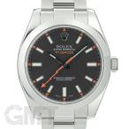 116400 ブラック V品番 ROLEX 中古メンズ 腕時計 送料無料