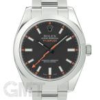 116400 ブラック V品番 ROLEX 中古メンズ 腕時計 送料無料