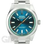 ロレックス ミルガウス 116400GV  Zブルー ランダムシリアル ROLEX 中古メンズ 腕時計 送料無料