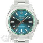 ロレックス ミルガウス116400GV Zブルー ROLEX 中古メンズ 腕時計 送料無料