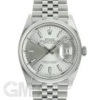 ロレックスデイトジャスト 36 126200 シルバー ジュビリーブレス ランダム ROLEX 中古メンズ 腕時計 送料無料