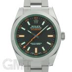 ロレックス ミルガウス 116400GV ブラック ランダム ROLEX 中古メンズ 腕時計 送料無料