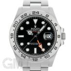 ロレックス エクスプローラーII 216570 ブラック ROLEX 中古メンズ 腕時計 送料無料